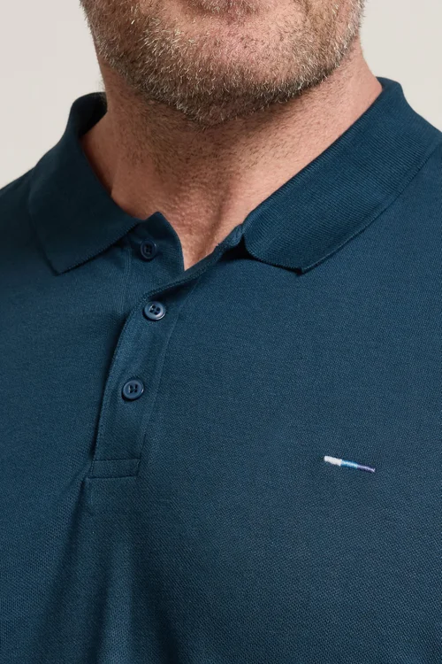 BadRhino 5 Pack Navy Blue & Light Blue Polo Shirts - 3XL Image 5