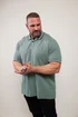 BadRhino Green Tipped Core Polo Shirt - 4XL Image 1