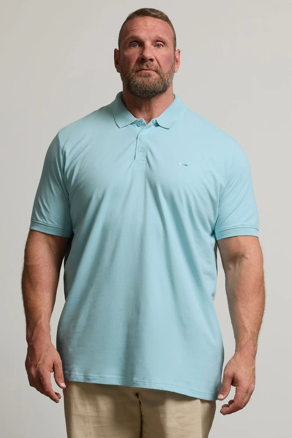 BadRhino Sky Blue Core Polo Shirt - Extra Large Image 2