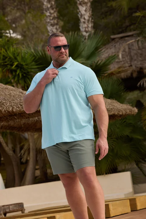 BadRhino Sky Blue Core Polo Shirt - Extra Large Image 1