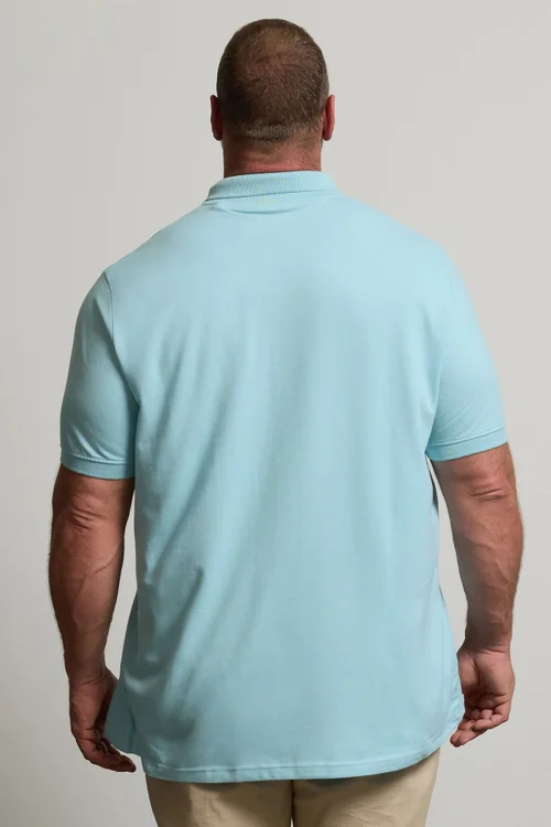 BadRhino Sky Blue Core Polo Shirt - Extra Large Image 4