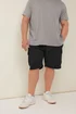 BadRhino Black Essential Cargo Jogger Shorts - 3XL Image 1