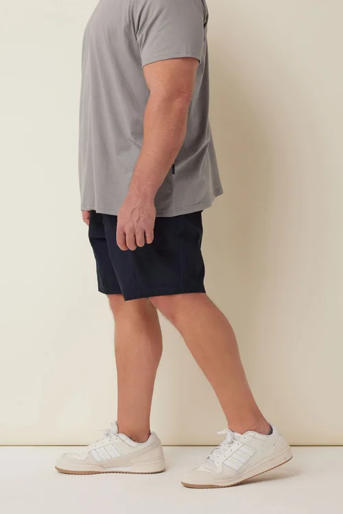 BadRhino Navy Blue Stretch Elasticated Waist Chino Shorts - 3XL Image 4