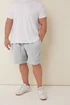 BadRhino Grey Marl Essential Jogger Shorts - Extra Large Image 1