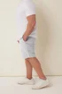 BadRhino Grey Marl Essential Jogger Shorts - Extra Large Image 4