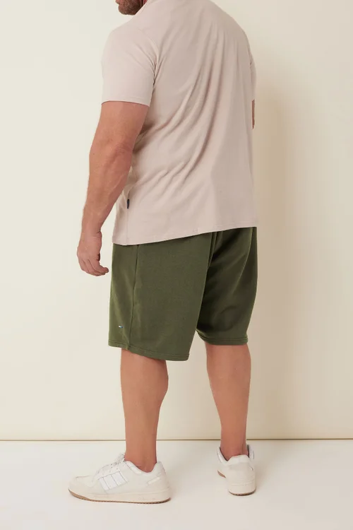 BadRhino Khaki Green Essential Jogger Shorts - 3XL Image 3