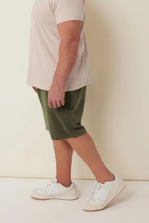 BadRhino Khaki Green Essential Jogger Shorts - 3XL Image 4