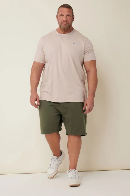BadRhino Khaki Green Essential Jogger Shorts - 3XL Image 2