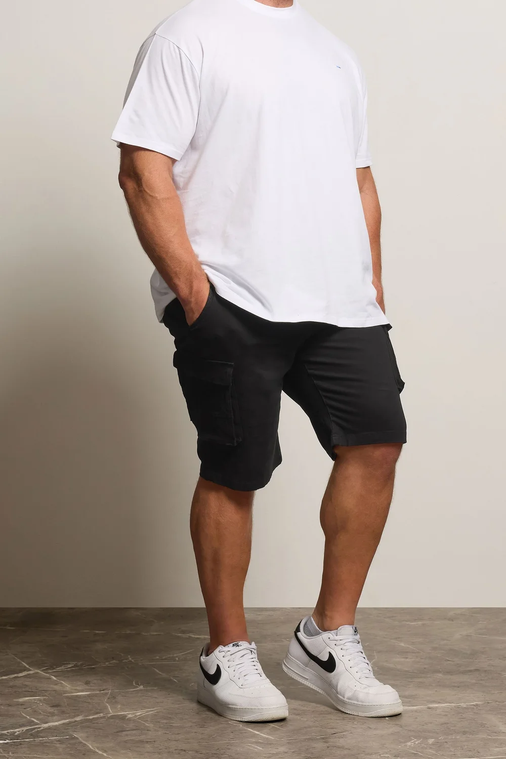 BadRhino Black Stretch Cargo Shorts - 56 W Image 2