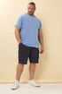 BadRhino Navy Blue Stretch Cargo Shorts - 52 W Image 3