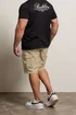 BadRhino Big & Tall Stone Brown Stretch Cargo Shorts - 54 W Image 3