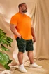 BadRhino Big & Tall Green Camo Cargo Shorts - 50 W Image 1