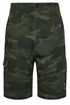 BadRhino Big & Tall Green Camo Cargo Shorts - 50 W Image 5