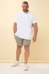 BadRhino Big & Tall Beige Brown Stretch Chino Shorts - 38 W Image 3