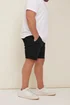 BadRhino Big & Tall Black Stretch Chino Shorts - 52 W Image 5