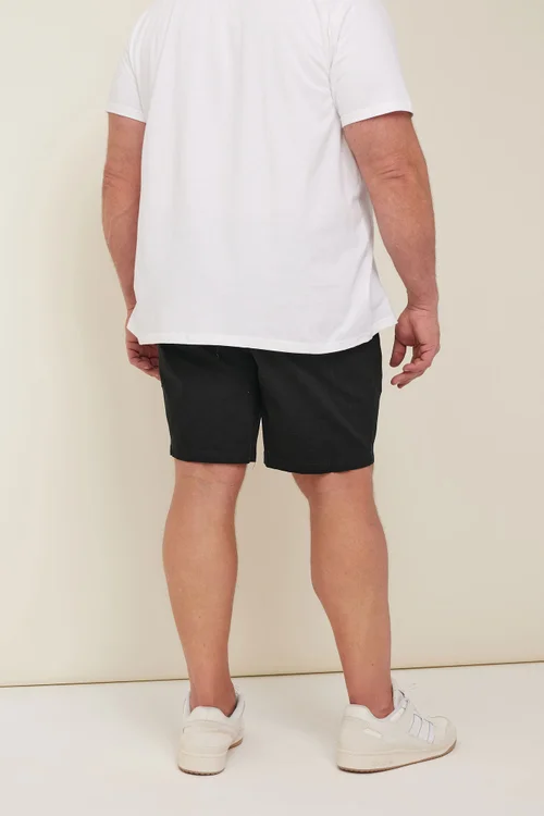 BadRhino Big & Tall Black Stretch Chino Shorts - 52 W Image 4
