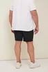 BadRhino Big & Tall Black Stretch Chino Shorts - 52 W Image 4