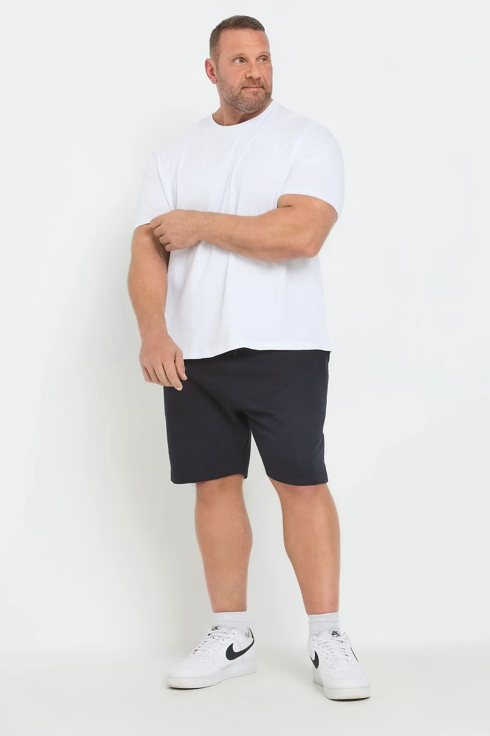 BadRhino Navy Blue Diamond Quilted Shorts - Extra Large Image 2