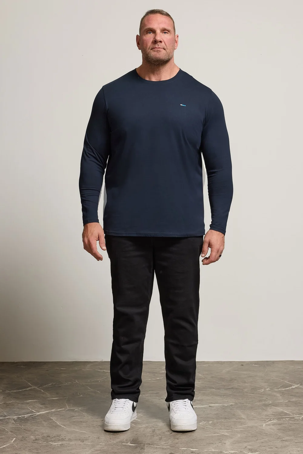 BadRhino Black Straight Leg Stretch Jeans - 42/L32 Image 2