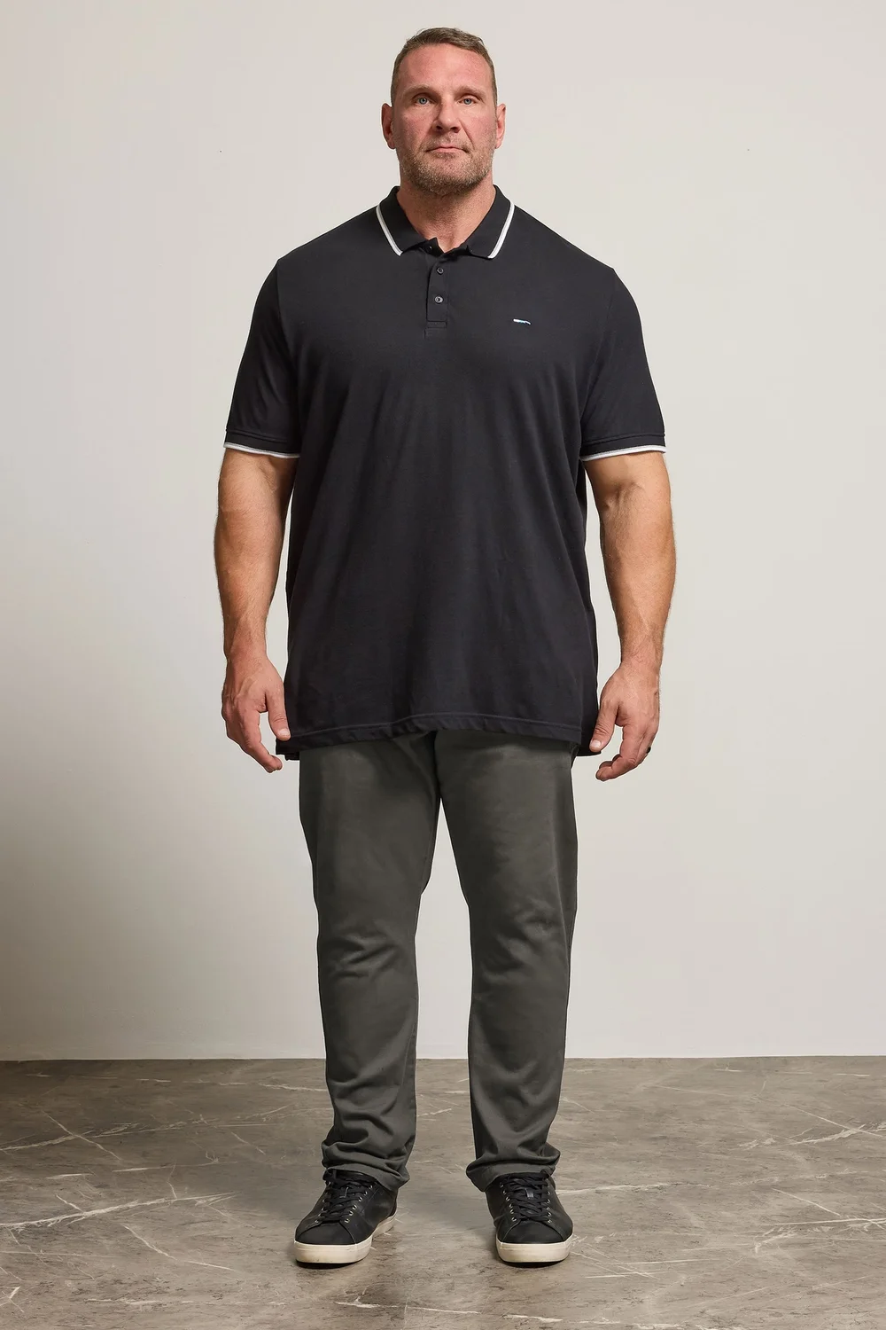 BadRhino Slate Grey Chino Trousers - 42/L30 Image 2