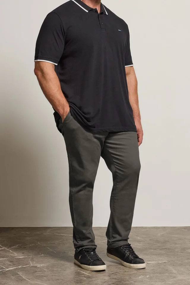 BadRhino Slate Grey Chino Trousers