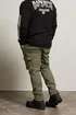 BadRhino Khaki Green Stretch Cargo Trousers - 54/L30 Image 3