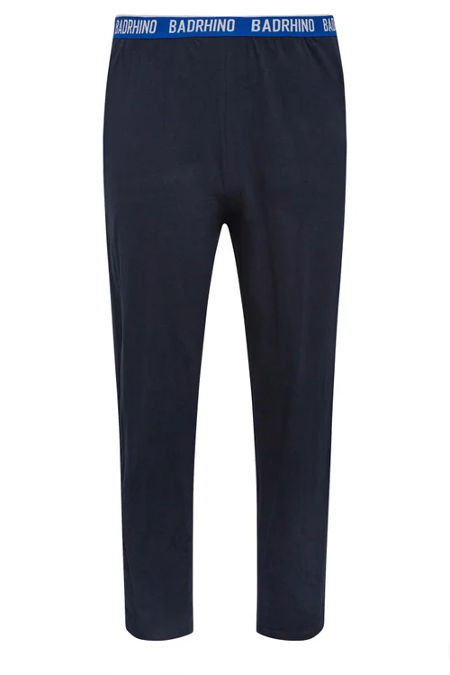 BadRhino Navy Blue Lounge Trousers - Extra Large Image 4