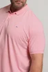 BadRhino Cotton Short Sleeve Pink Polo Shirt - 4XL Image 5