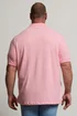 BadRhino Cotton Short Sleeve Pink Polo Shirt - 4XL Image 4