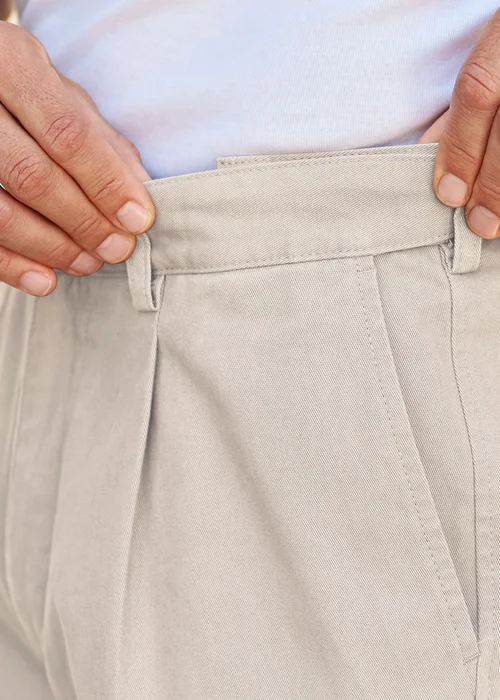 Cotton Traders Light Stone Ultimate Chino Trousers - 44/L31 Image 3