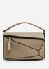 Where's That From Taupe Abrazo Geometric Top Handle Bag - One Size Image 2