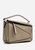 Where's That From Taupe Abrazo Geometric Top Handle Bag - One Size Image 3