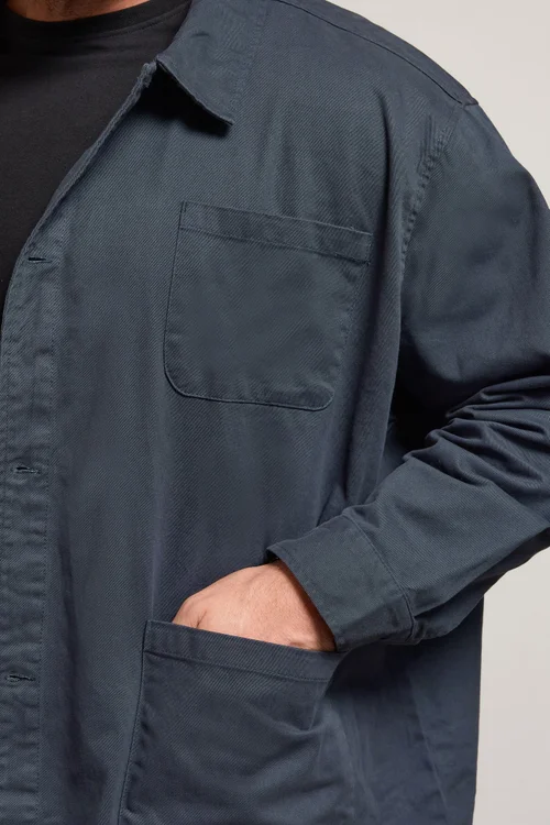 BadRhino Navy Blue Overshirt - 5-6XL Image 4