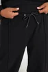 YOURS Curve Black Sweatshirt & Wide Leg Jogger Set - 20 Image 5