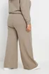 Yours Curve Light Brown Wide Leg Joggers - 26-28 Image 4