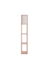 ValueLights Struttura Pink Wood Shelving Floor Lamp - One Size Image 4