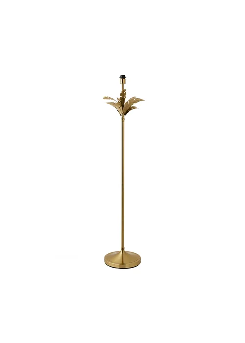 ValueLights Christina Gold Palm Leaf Floor Lamp Base - One Size Image 3