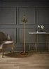 ValueLights Christina Gold Palm Leaf Floor Lamp Base - One Size Image 1
