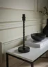 ValueLights Maeve Matte Black Bobbin Table Lamp Base - One Size Image 1