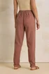 Long Tall Sally Rust Orange Lyocell Blend Joggers - Size 16, Leg 36 Image 5