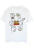 Spiral Galaxy Disney Toy Story Sketch White Graphic T-Shirt - 4XL Image 1