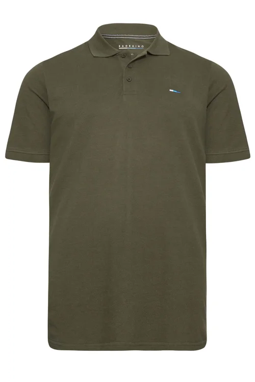 BadRhino Khaki Green Core Polo Shirt - XXL Image 3