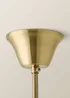 ValueLights Memphis Antique Brass Twist 5 Way Celling Light - One Size Image 5
