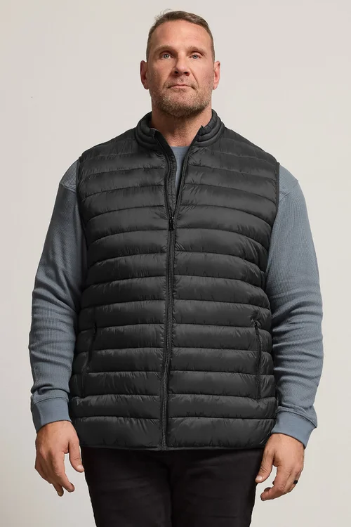 BadRhino Black Padded Puffer Gilet - L Image 2