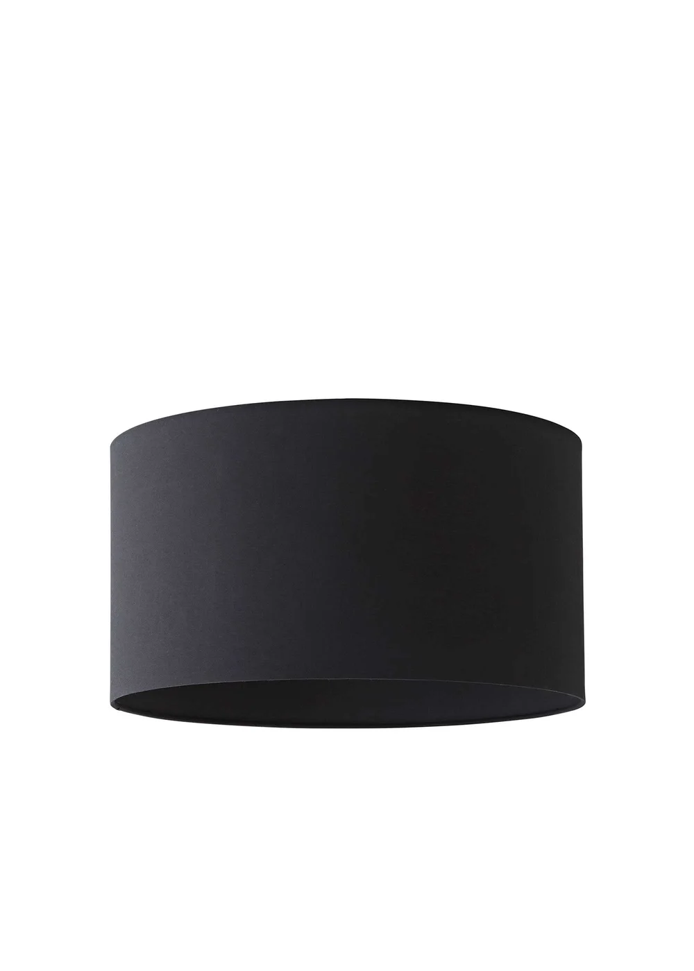 ValueLights Reni Large 35cm Black Fabric Easy Fit Lampshade - One Size Image 2
