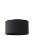 ValueLights Reni Large 35cm Black Fabric Easy Fit Lampshade - One Size Image 2