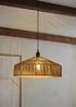 ValueLights Elcano Woven Rope Easy Fit Ceiling Lampshade - One Size Image 1