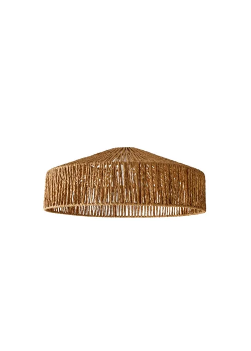 ValueLights Elcano Woven Rope Easy Fit Ceiling Lampshade - One Size Image 4
