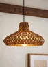 ValueLights Hamilton Natural Rope Easy Fit Ceiling Lampshade - One Size Image 1