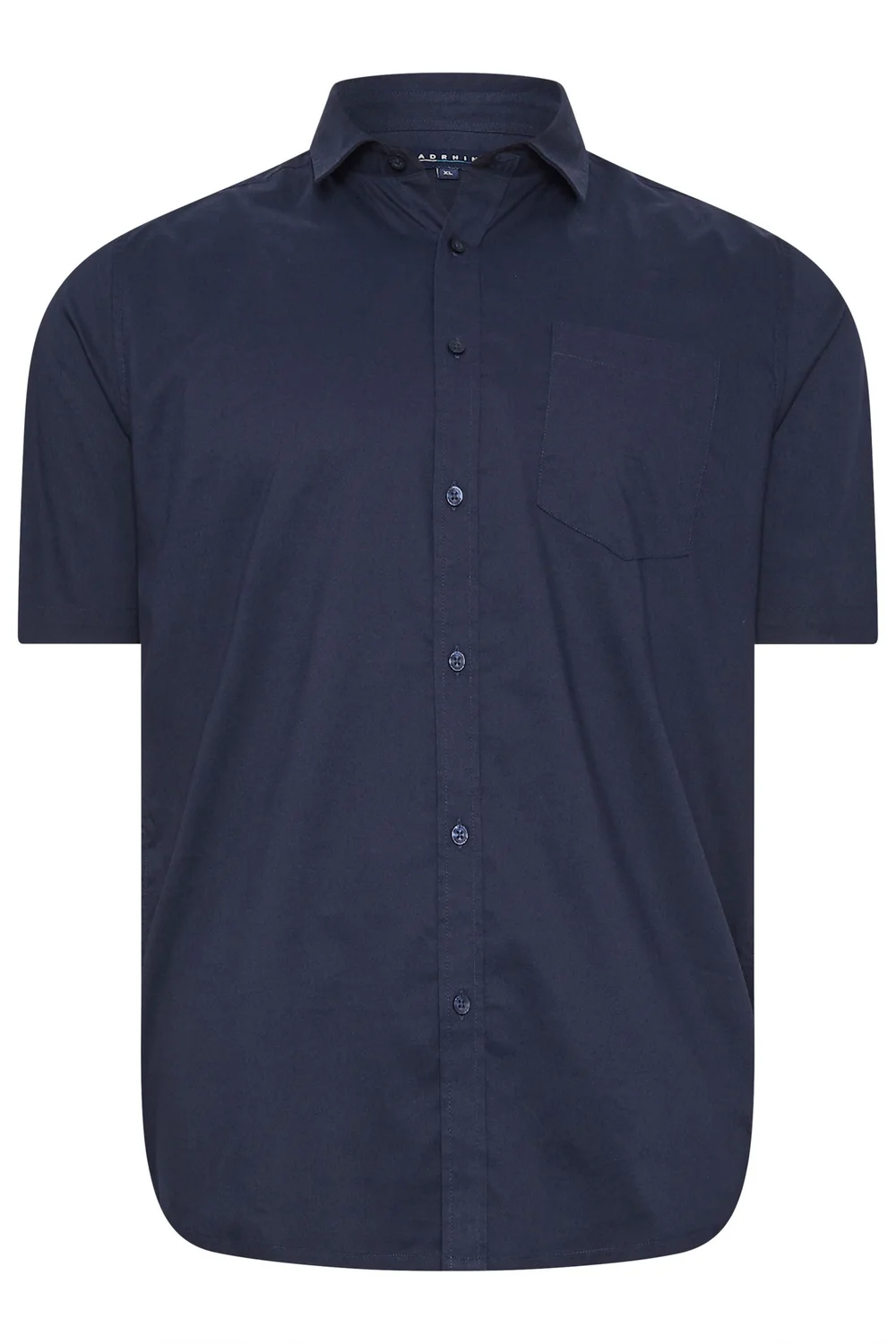 BadRhino Navy Blue Stretch Short Sleeve Shirt - 2XL Image 3